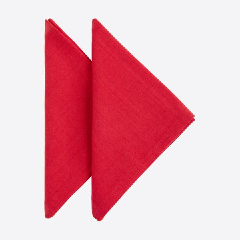 Set 2 tovallons - Basic Rojo Set 2 tovallons - Basic Rojo