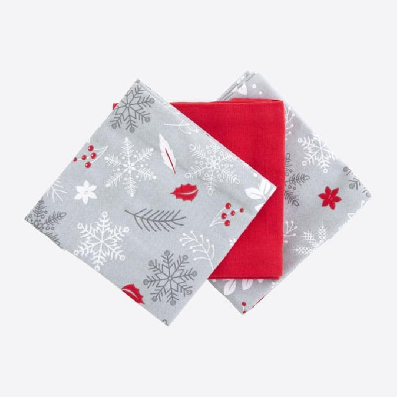 Paños Cocina Set 3 pzas - Nieve Paños Cocina Set 3 pzas - Nieve