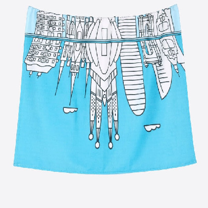 Beach Towel - Skyline Sea