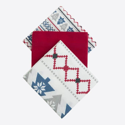 Kitchen towel set 3 pcs -...