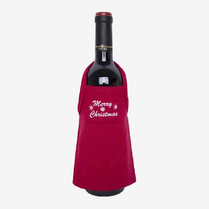 Bottle apron - Basic rojo