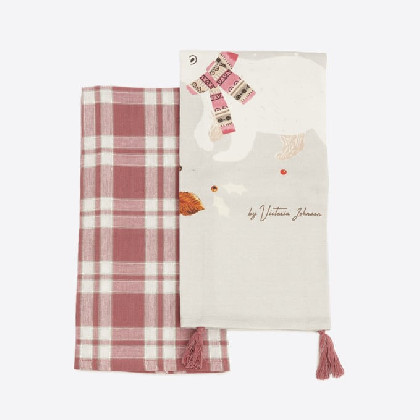 Paños Cocina 2 pzas Algodón - Oso polar | Ropa para el hogar