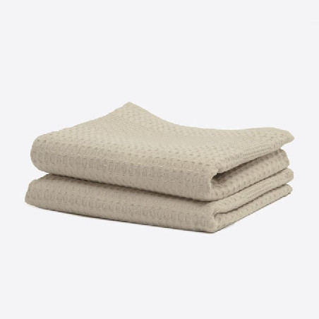 Set 2 Paños cocina Nido Abeja - Waffle | Ropa para el hogar