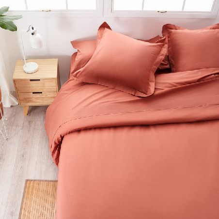 Sábana Encimera Algodón - Basic Teja | Ropa para el hogar
