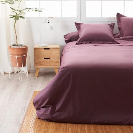 Sábana Encimera Algodón - Basic Berenjena | Ropa para el hogar