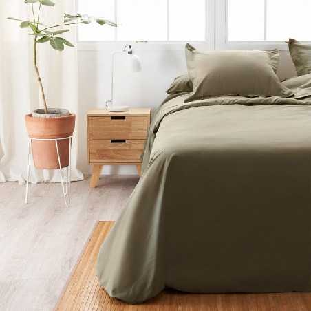 Funda Nórdica Algodón - Basic Caqui | Ropa para el hogar
