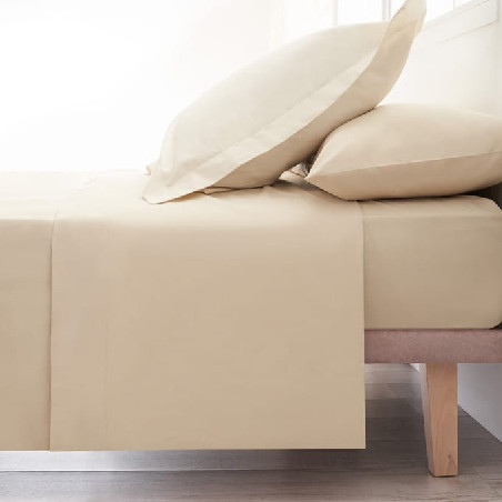 Sábana Ajustable Algodón - Basic Crudo | Ropa para el hogar