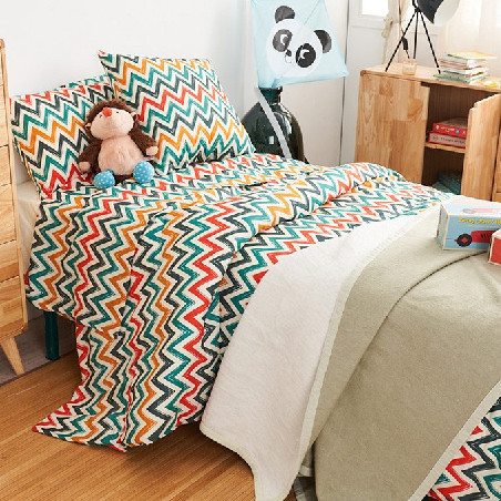 Juego funda nórdica Algodón 3p - ZigZag | Ropa para el hogar