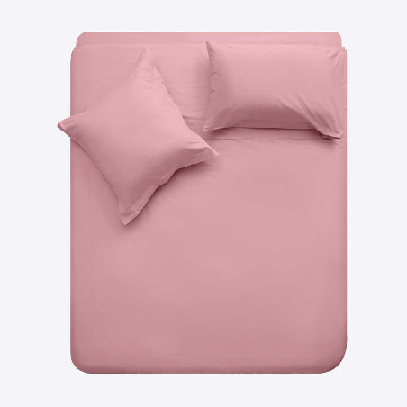 Sábana Ajustable Algodón - Basic rosa | Ropa para el hogar Sábana Ajustable Algodón - Basic rosa | Ropa para el hogar