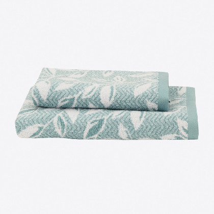 Toalla algodón cardado - Spring Hojas | Ropa para el hogar
