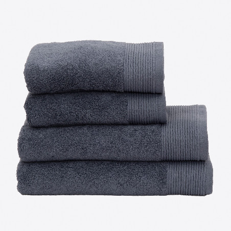 Set 4 Toallas - Basic LM Indigo | Ropa para el hogar