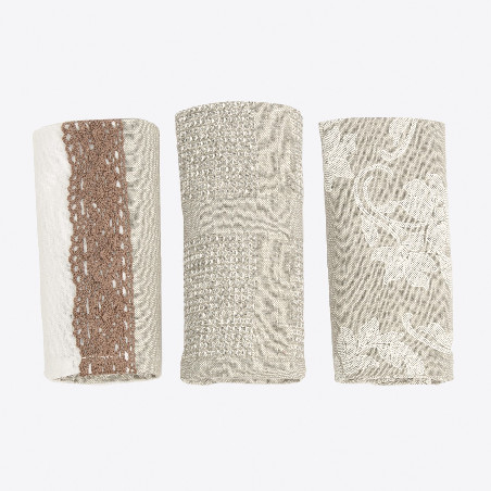 Set panera y 3 paños de cocina - Matilde | Ropa para el hogar Set panera y 3 paños de cocina - Matilde | Ropa para el hogar