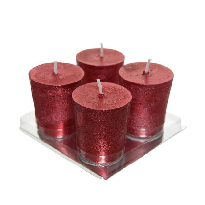 Set Espelmes - Vermell