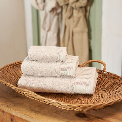 Bath Towel - Combed Cotton - Basic LM Cream