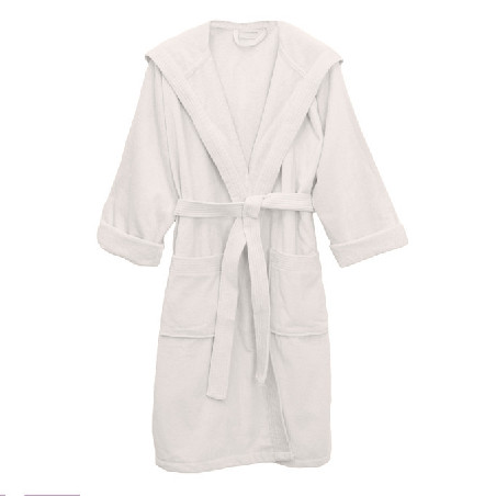Albornoz Terciopelo - Basic LM Blanco | Ropa para el hogar