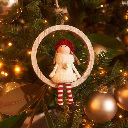 Adorno de Navidad - Niña...