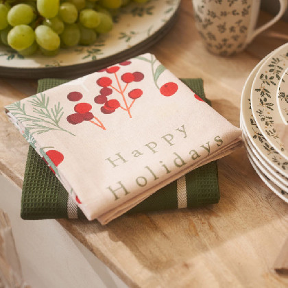 Cotton Kitchen towel set 2...