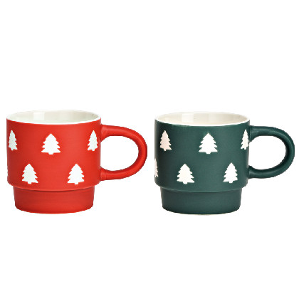 Mug - Xmas Arboles - Surtido