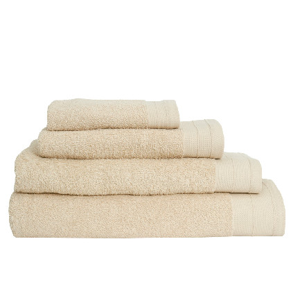 Carded Cotton Bath Towel - Basic LMQ sand