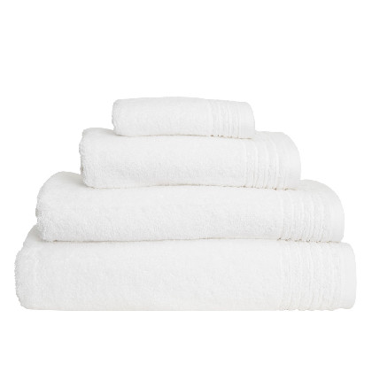 Bath Towel - Combed Cotton - Basic LM White