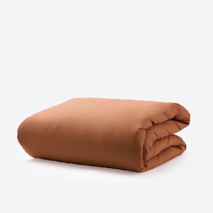 Funda Nórdica Algodón - Basic terracota