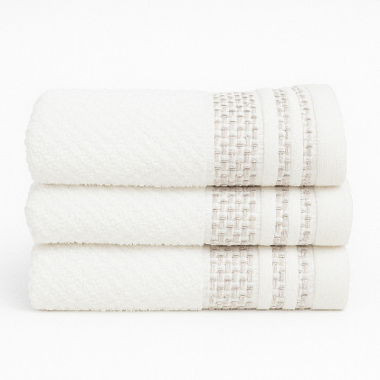 Set 3 - Cotton Kitchen Towels - Honey