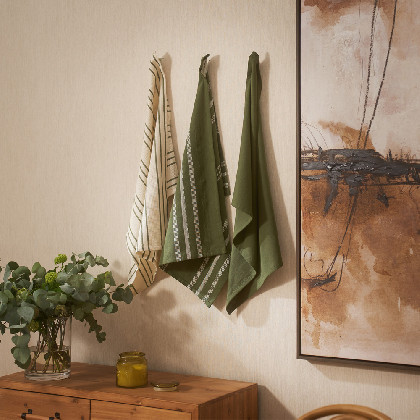 Cotton Kitchen towel set 3 pcs - Garbet