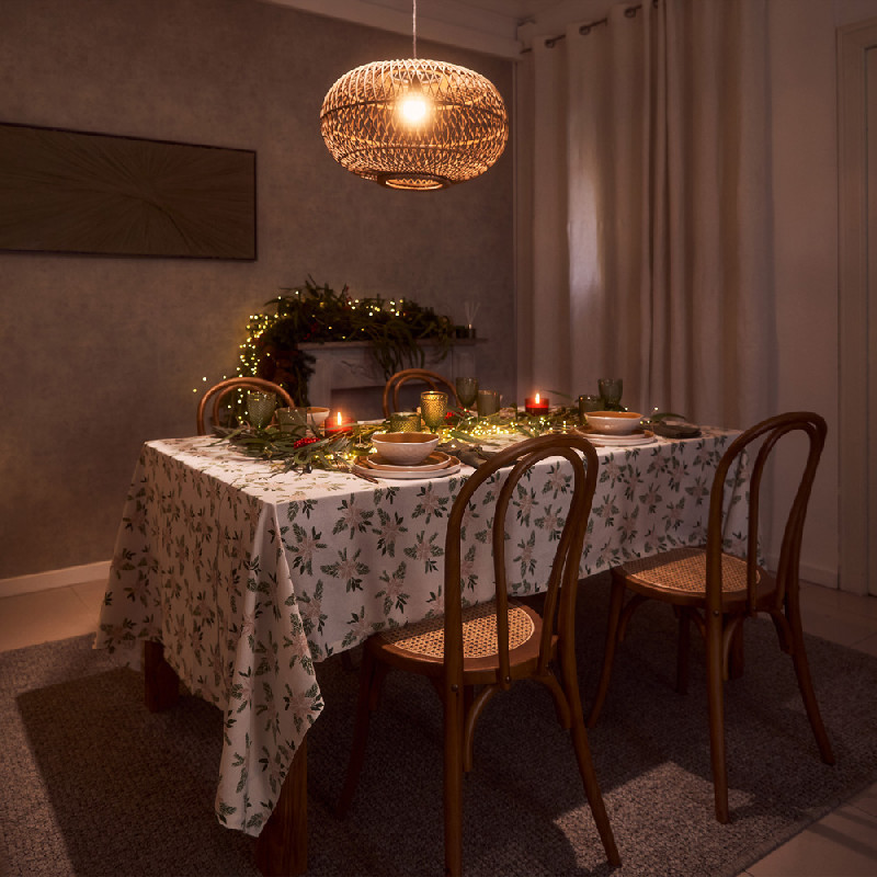 Mantel Algodón - Poinsettia