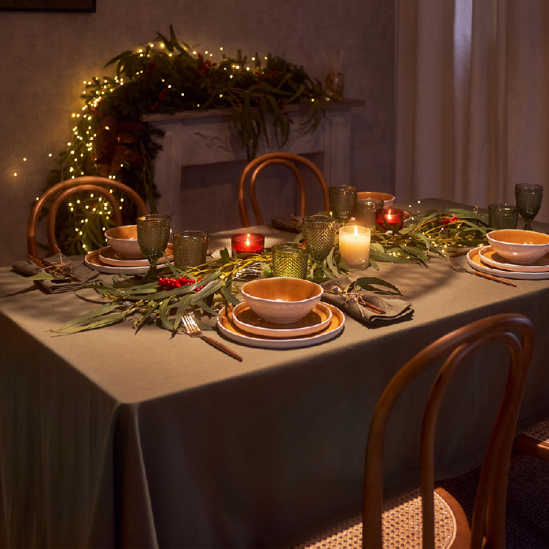 Mantel Algodón - Basic verde