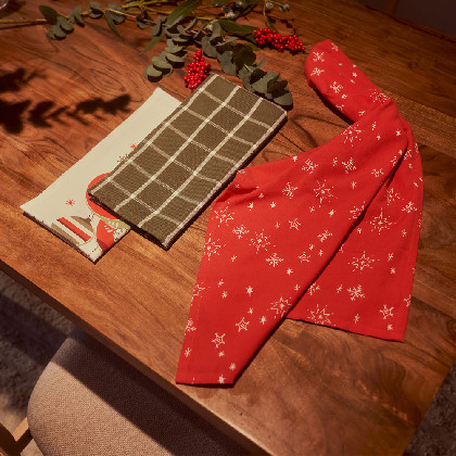 Cotton Kitchen towel set 3 pcs - Guirnalda