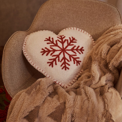 Decorative cushion - Xmas Corazón