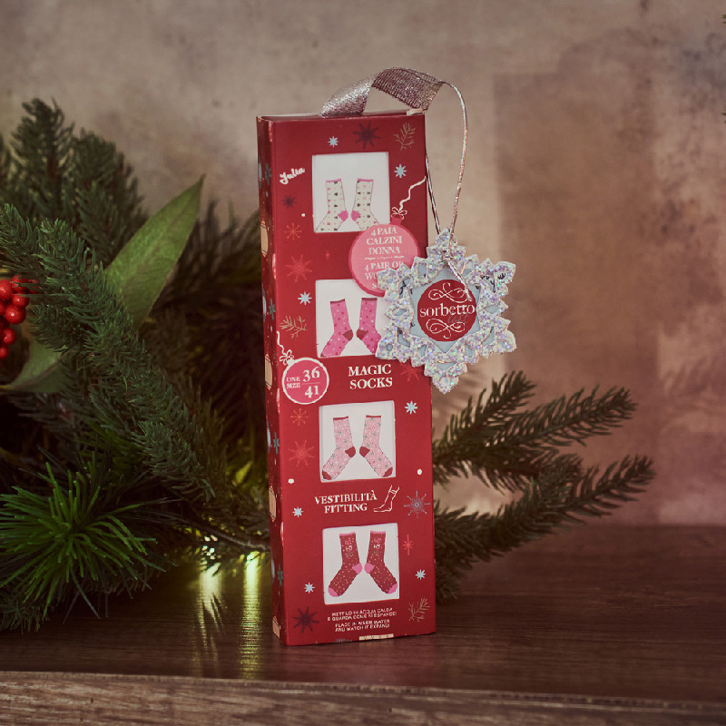 Set 4 Calcetines en caja...