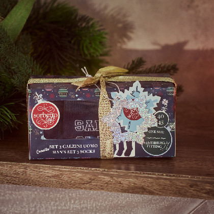 Set 3 Calcetines en caja regalo - Camillo
