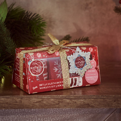 Set 3 Calcetines en caja regalo - Soili