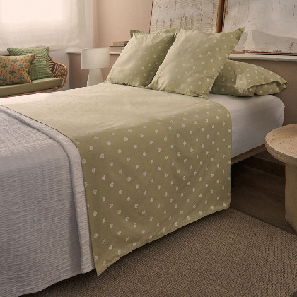 100% Cotton Sheet 3 pieces - Verdi