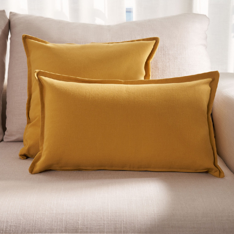 Cushion cover - Basic Ochre