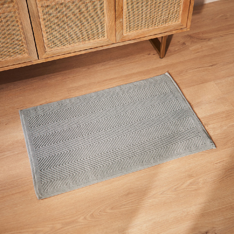 Bath Rug - Basic LM silver