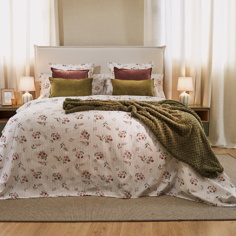 100% Cotton Duvet Cover Set...