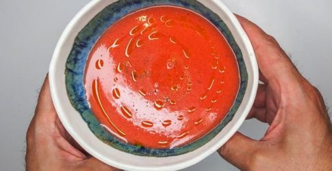 Gazpacho de cereza de Joan Roca