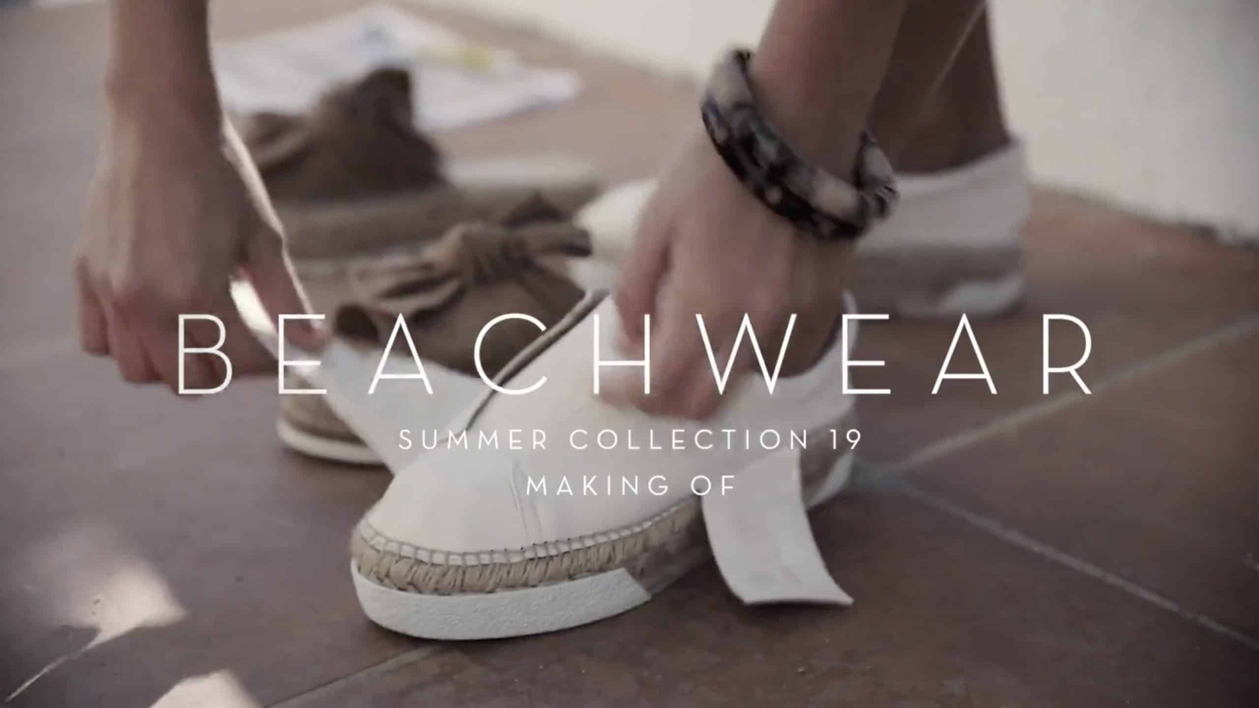 Making of colección beachwear