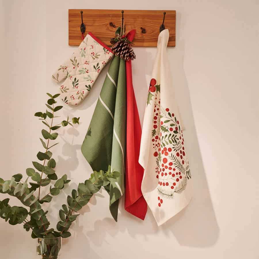 Taules de Nadal Decorades Senzilles (2)