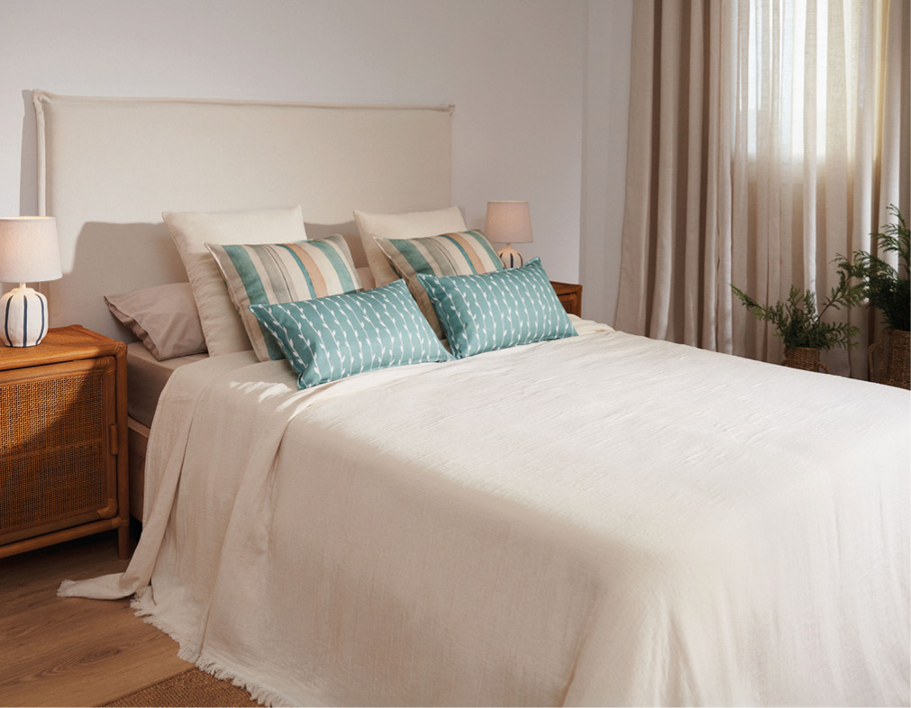 dormitorio estilo mediterraneo